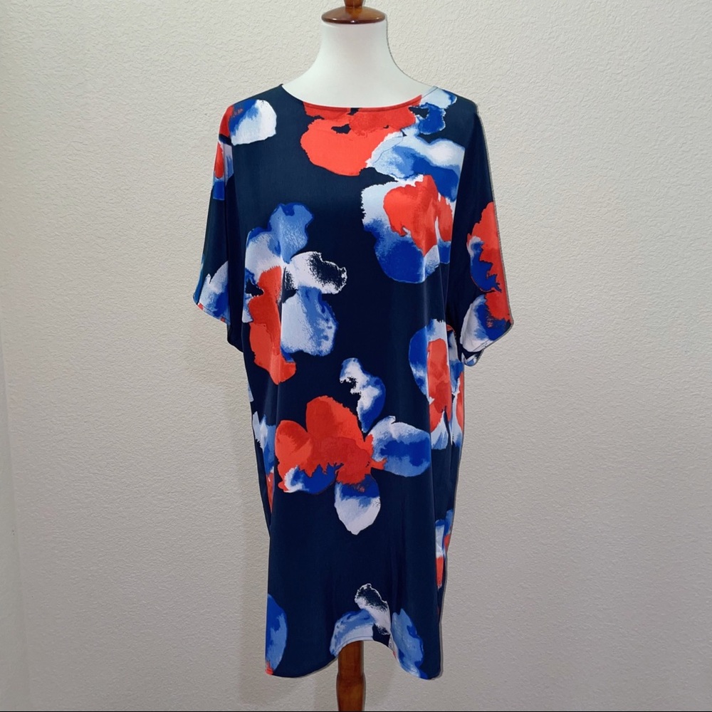 H by Halston Floral Dress Size Medium
